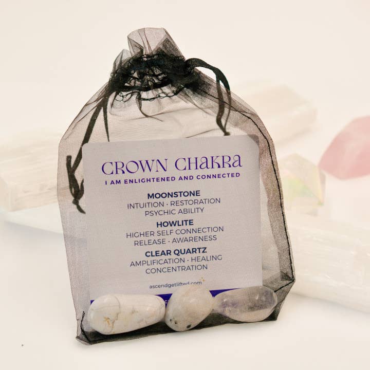 ASCEND - Wholesale Spiritual Stone/Crystal - Chakra Crystal Packs