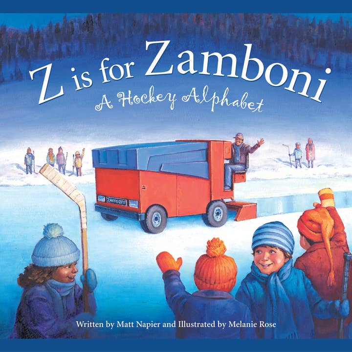 Z is for Zamboni: A Hockey Alphabet Picture Book for wholesale by Sleeping Bear Press