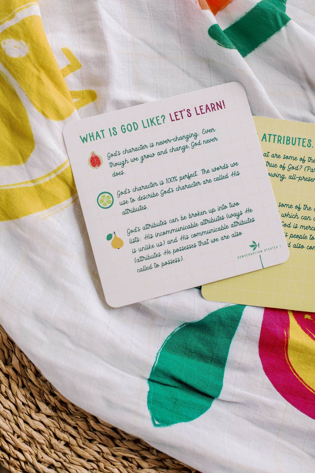 Tiny Theologians - Vendita all'ingrosso Carte didattiche - Bambini e neonati - Carte del Frutto dello Spirito per Bambini28