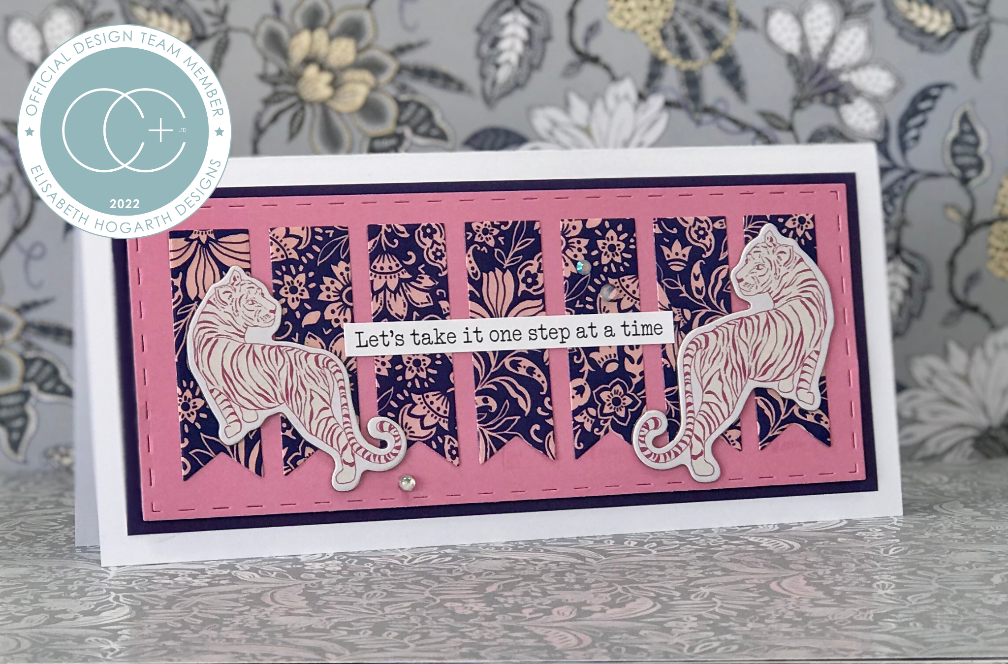 Ecstasy Crafts Distributing – Großhandel Bastelzubehör – Craft Consortium Enchanted Jungle Papierblock, 12 x 1223