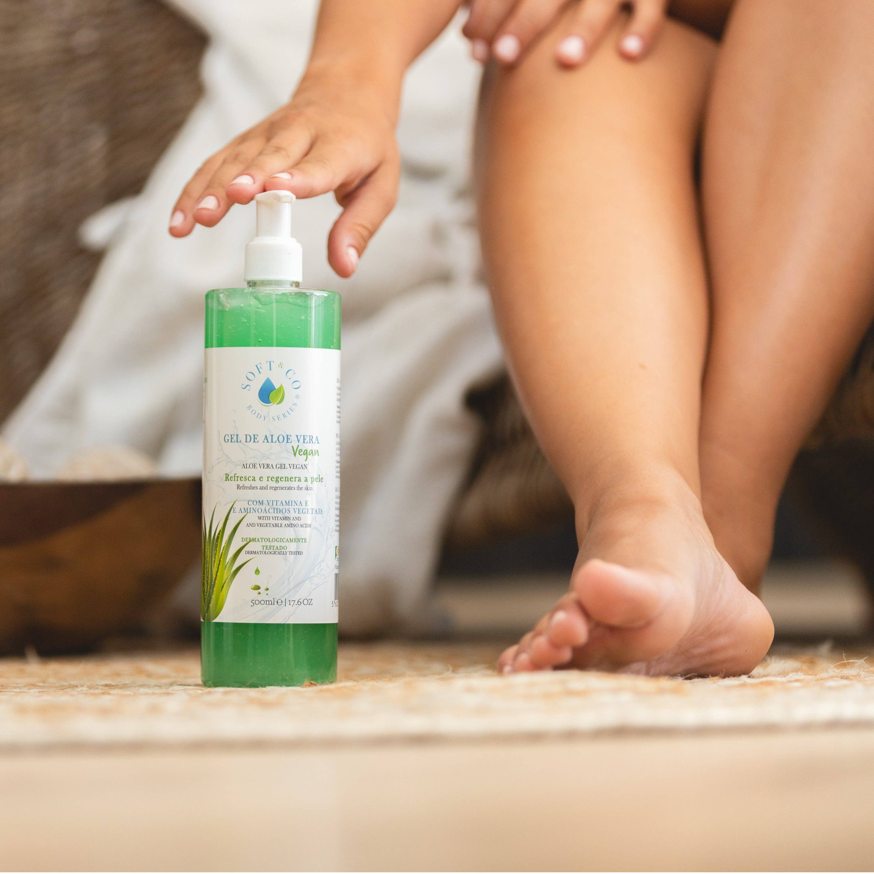 Soft&Co - Wholesale Aloe Spray/Cream - Aloe Vera Gel 500ml2