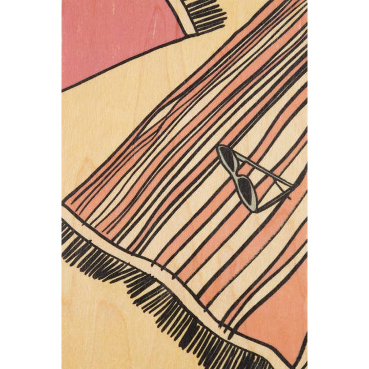 Towel Postcard for wholesale by ikonink