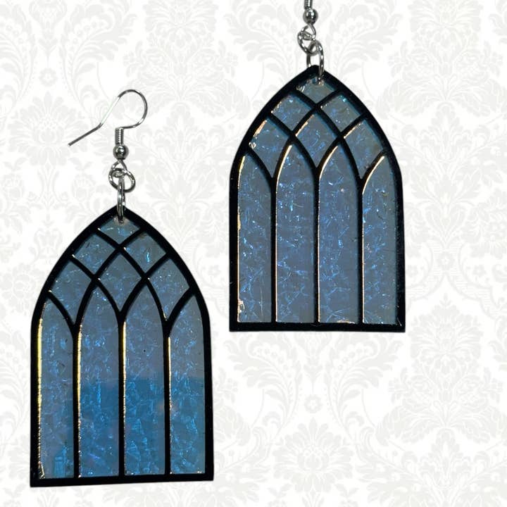 Zombie Lounge Bootique - Wholesale Dangle Earrings - Cathedral Window Earrings3