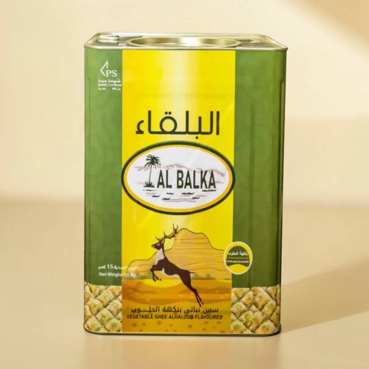 Al Balka Vegetable Ghee for wholesale by Watany palestinian products