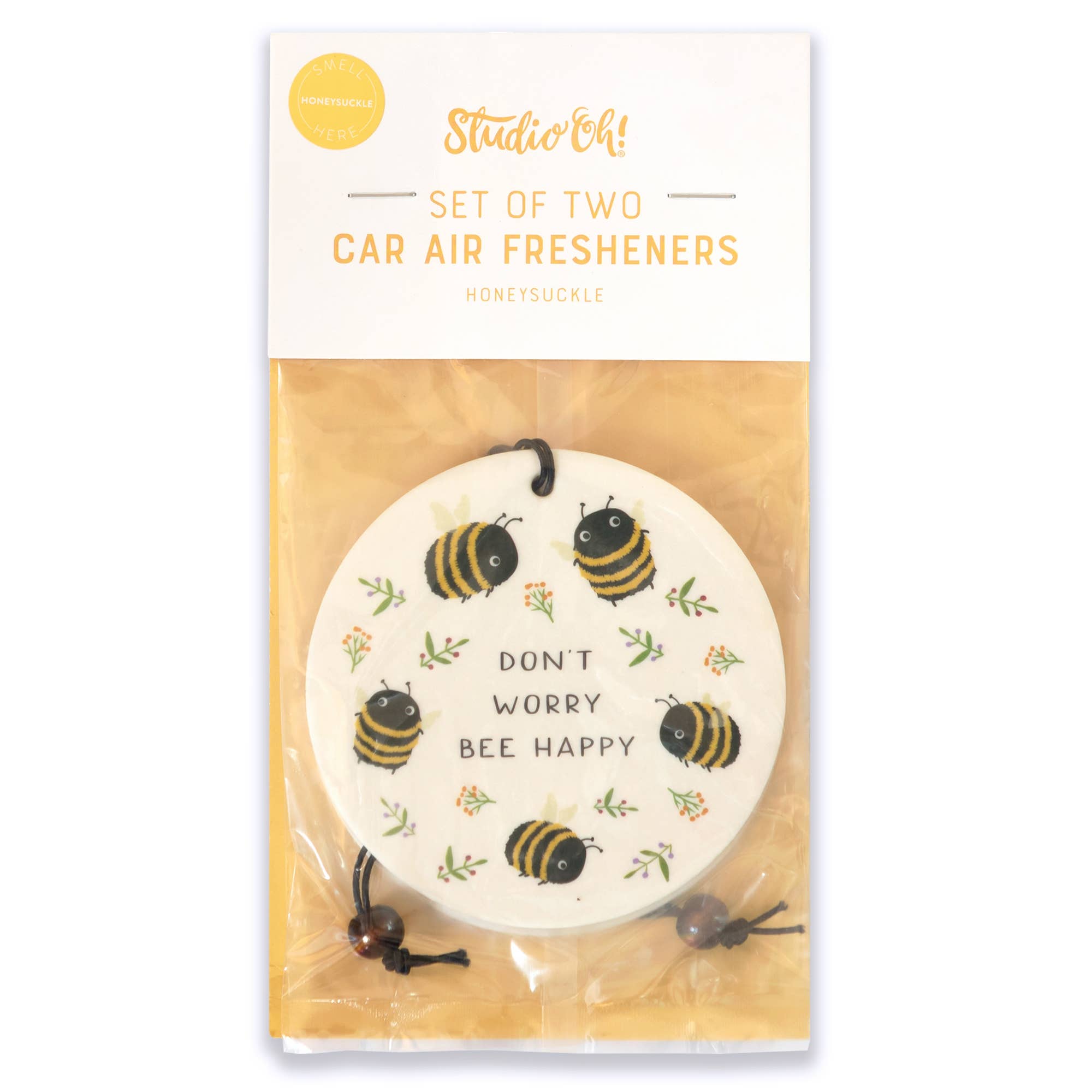 Studio Oh! - Wholesale Car Freshener - Women's - Don't Worry Bee Happy Air Freshener2