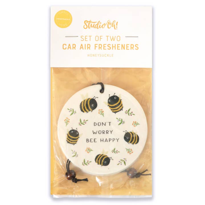 Studio Oh! - Wholesale Car Freshener - Women's - Don't Worry Bee Happy Air Freshener2