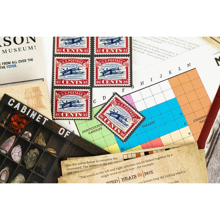 Professor Puzzle USA, Inc. - Wholesale Board Game - Mini Escape from the Museum Game (D.8)2