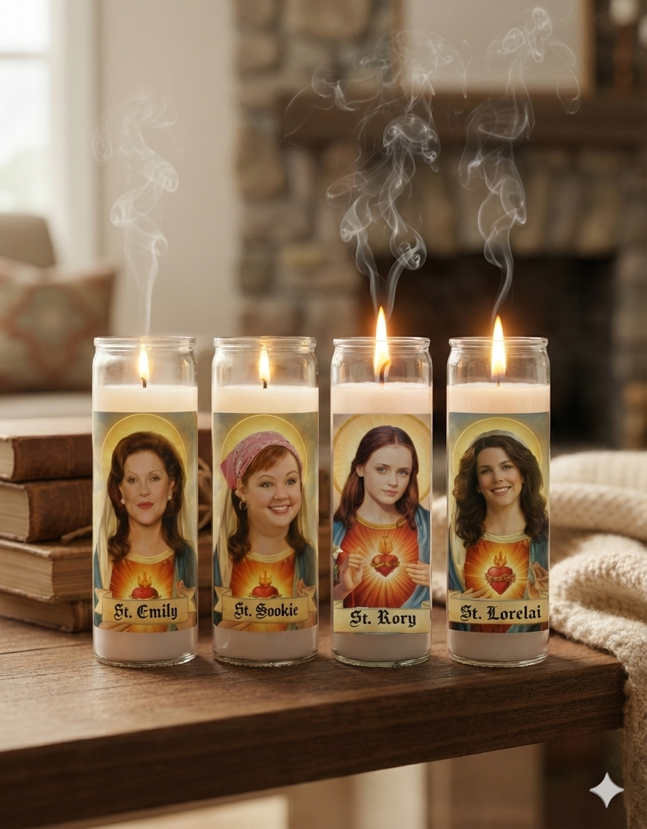 Very Gay. Very Busy. - Wholesale Novelty Candle - Gilmore Girls Saint Candle1