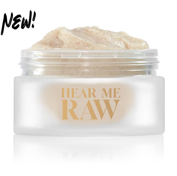 HEAR ME RAW - Wholesale Facial Cleanser - Good Clean Fungi Gentle Scrubbing Cleansing Balm - Jar + Pod0