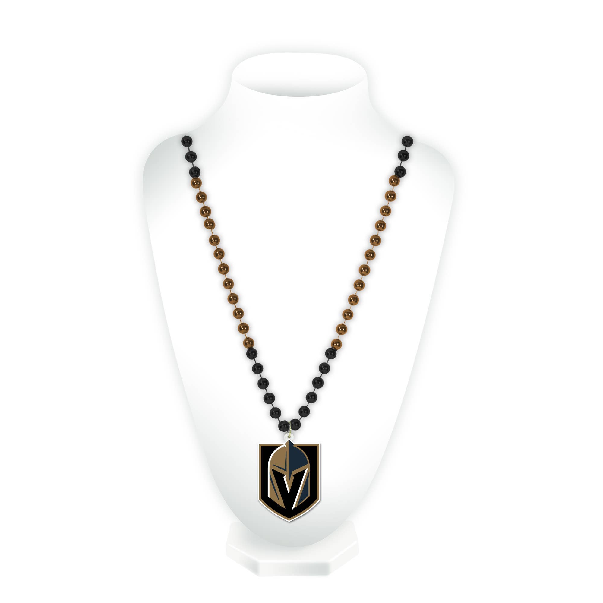 Rico Industries - Wholesale Beaded/Pearl Necklace - Vegas Golden Knights Sports Beads0