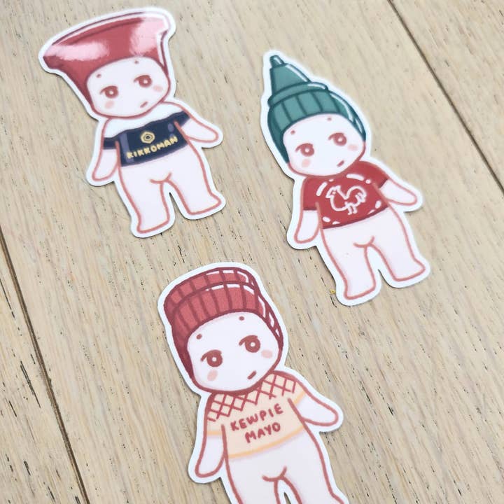 byUme Co. - Wholesale Sticker - Angel Asian Sauce Stickers