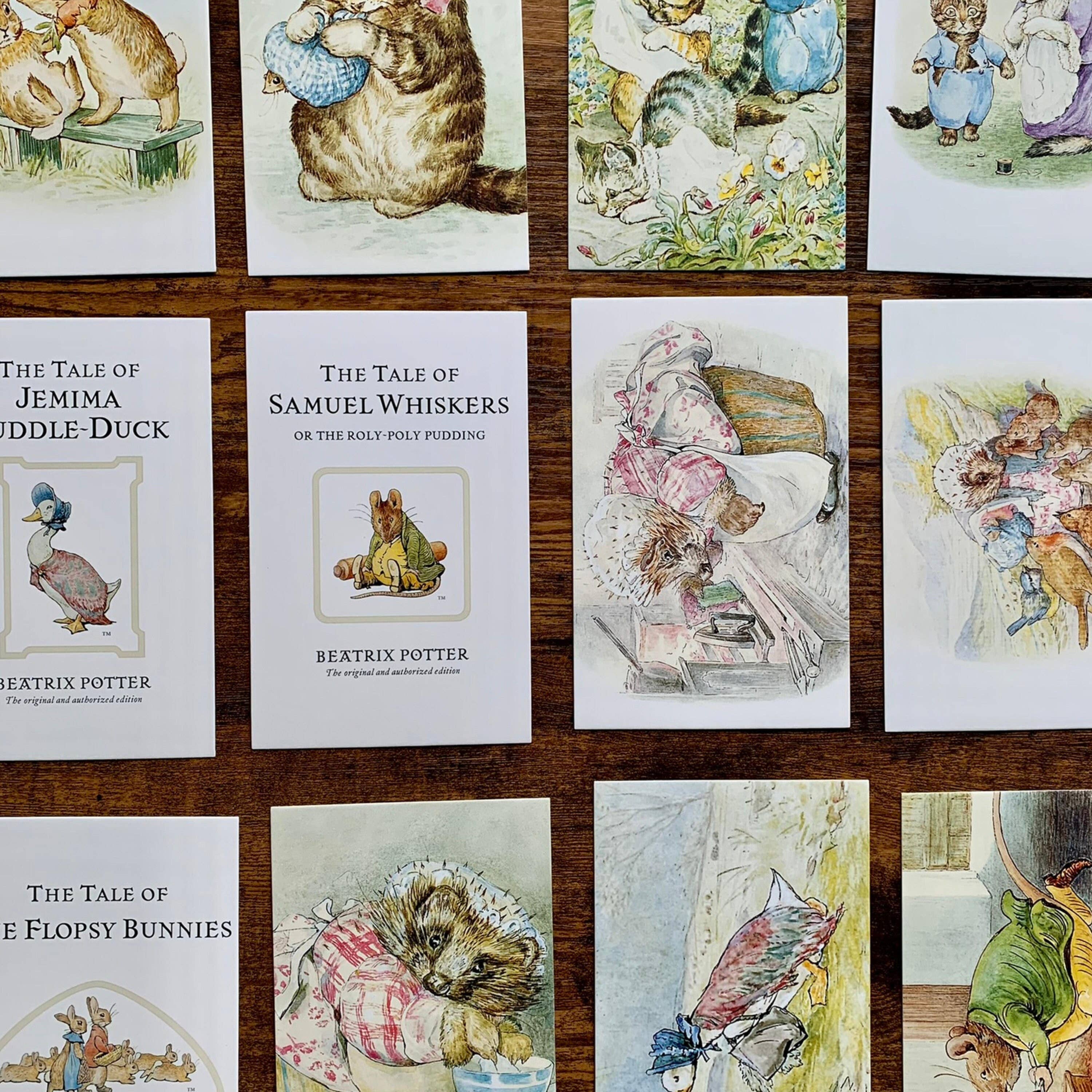 Magnifique Hearts - Wholesale Postcard Set - The World Of Peter Rabbit Postcards Art - Lucky Dip 10/20/304