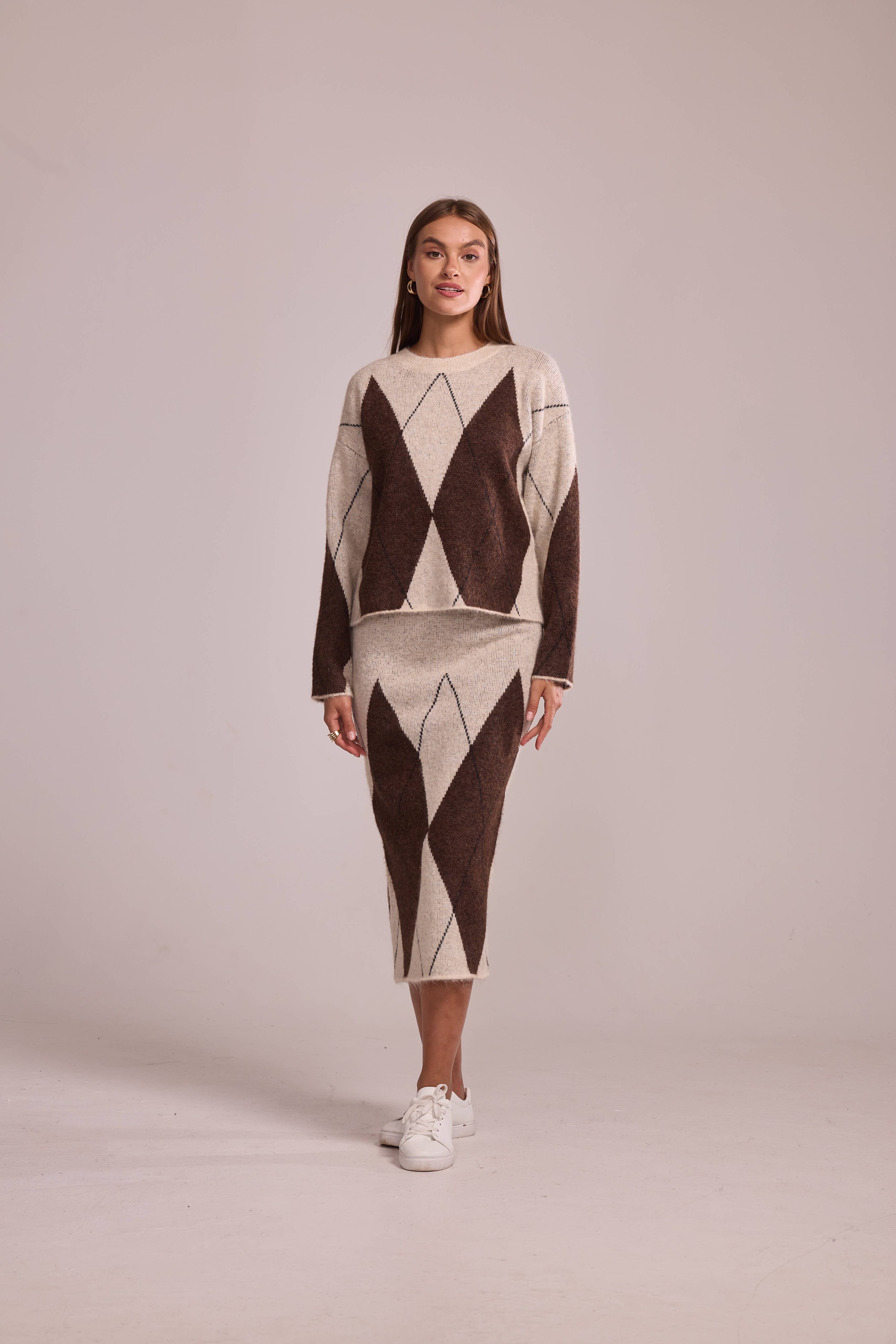 Cherry Paris - Wholesale Top & Skirt Set - Women's - Zita Set - IY257007