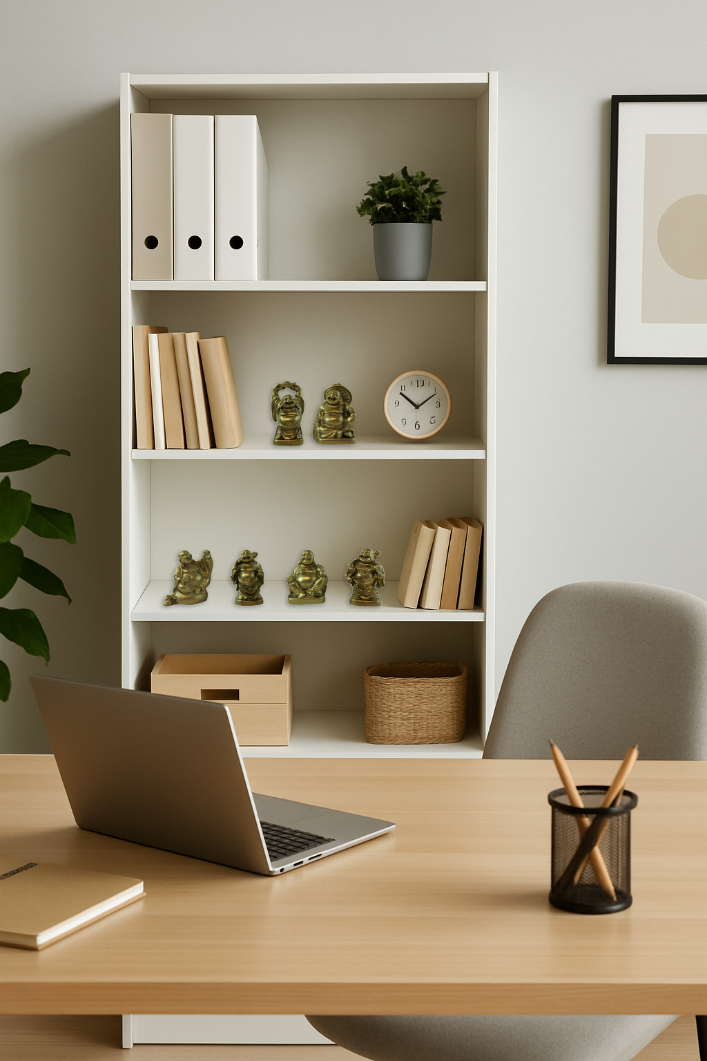 Original Source - Wholesale Decorative Figurine - Buddha Set - Resin - Gold1