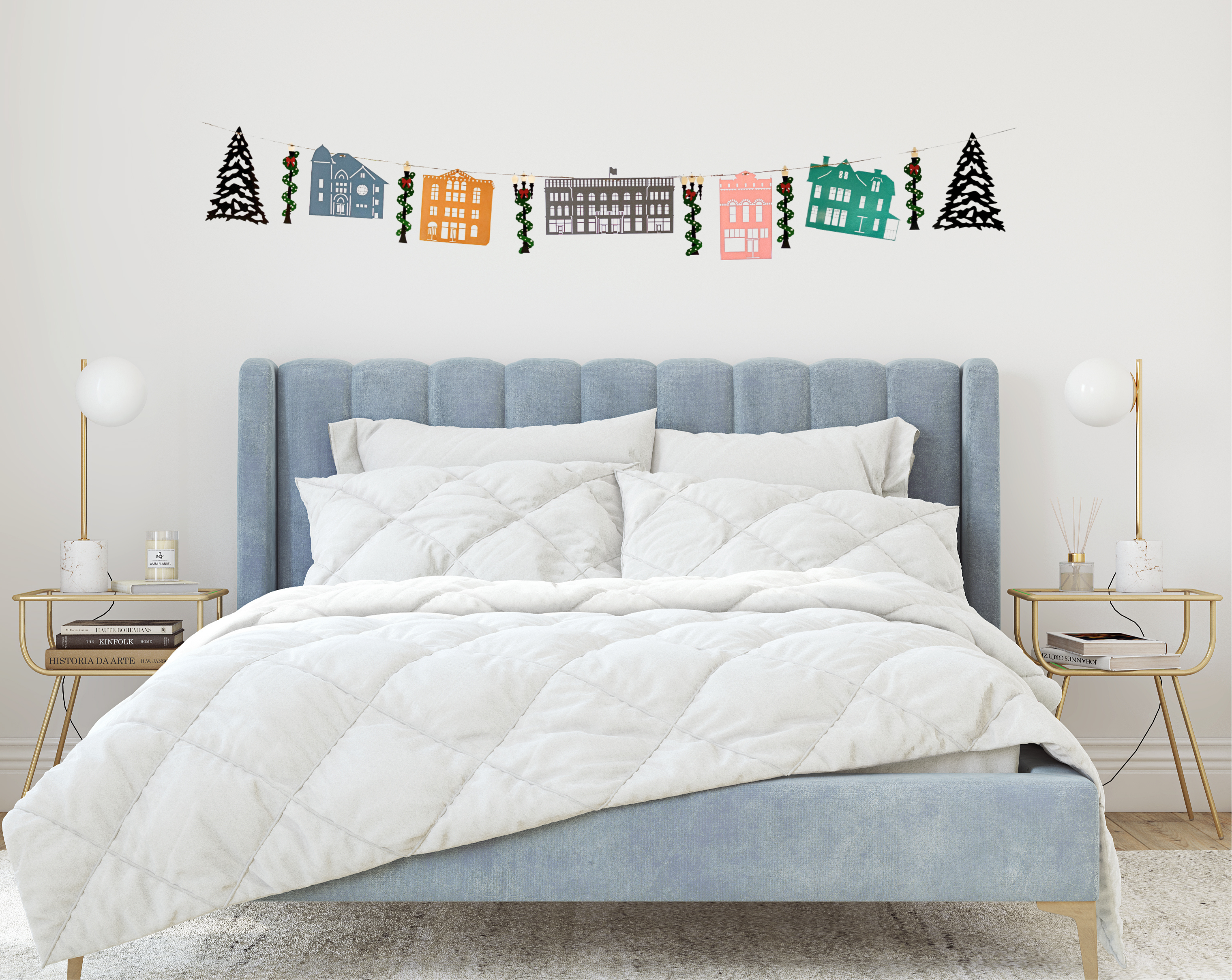 The Creative Garland Company - Wholesale Bunting/Garland - The Aspen Garland - Colorful4