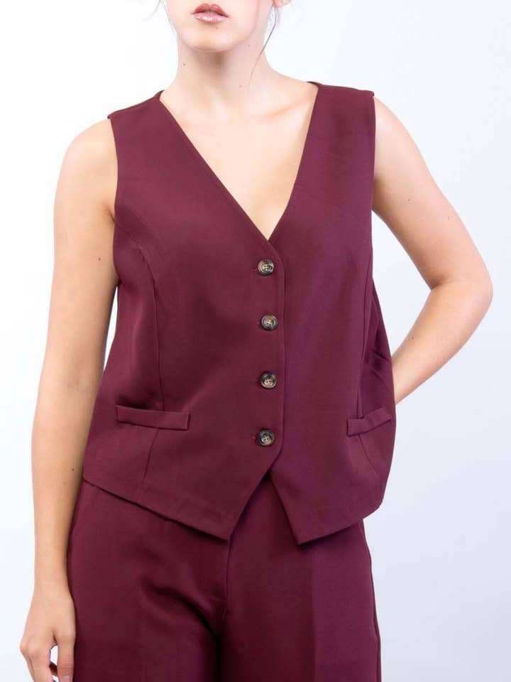 Kis 2 - Wholesale Suit Vest - Women's - WOMEN'S VEST6