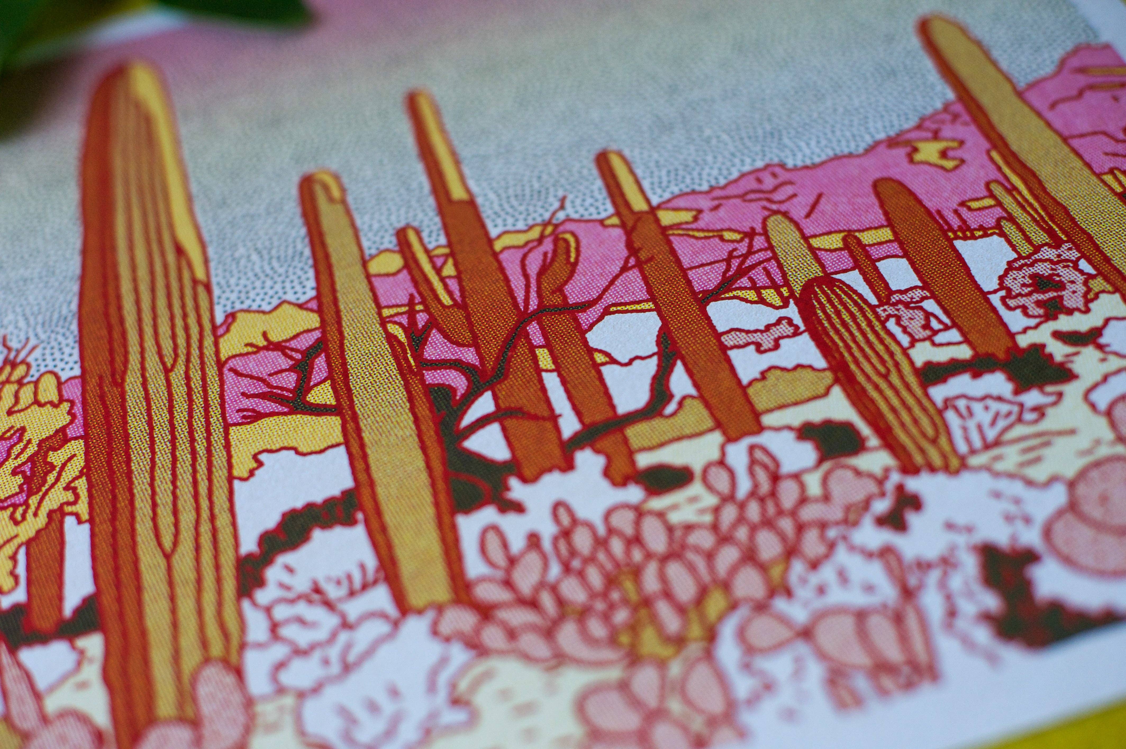 Caroline Clark - Vendita all'ingrosso Stampa artistica - Desert Mountain n. 255