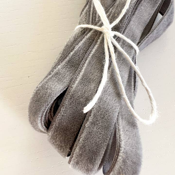 Flax & Twine - Wholesale Ribbon - Gift Wrapping - Flax & Twine 3/8" Velvet Ribbon