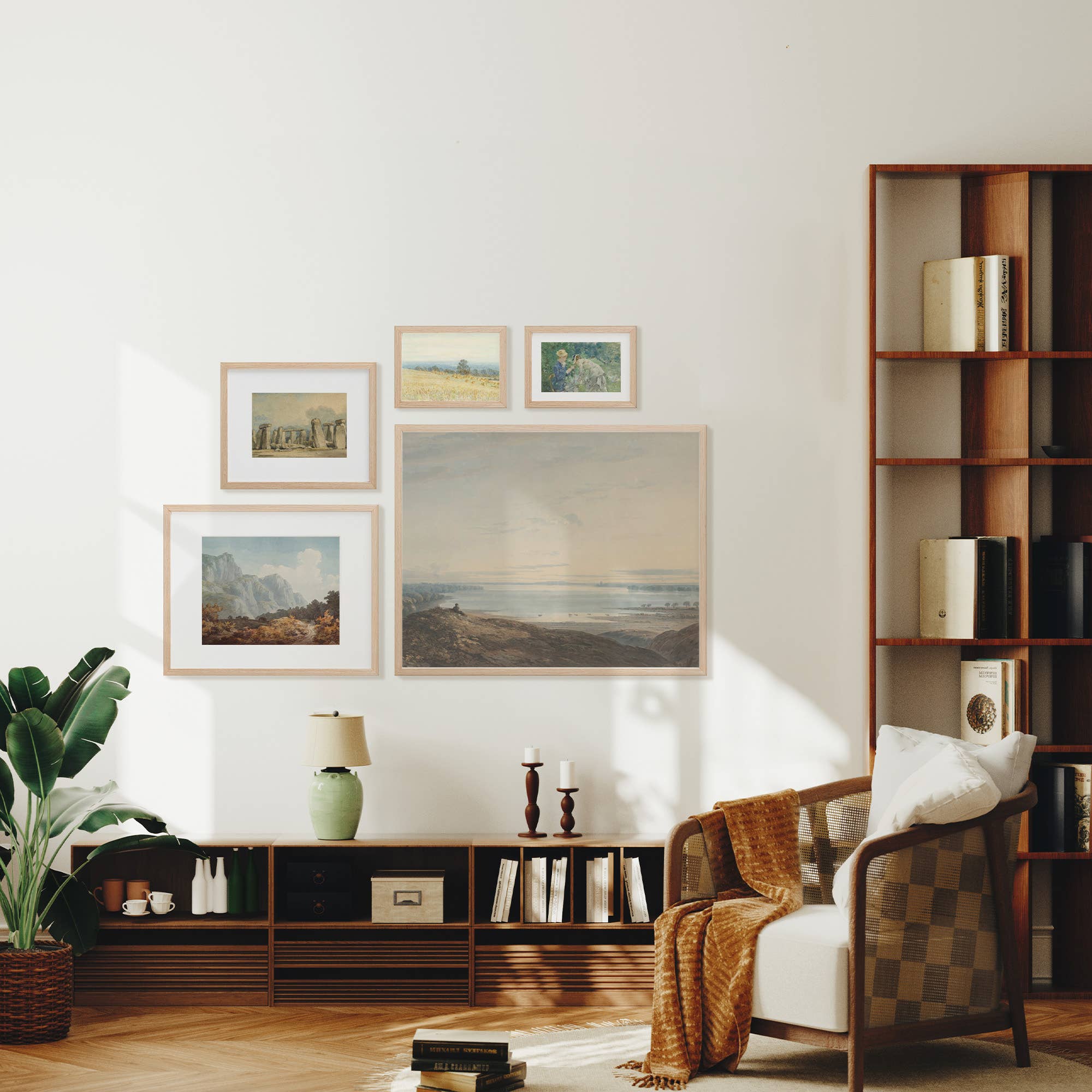 LivingTaste Home Inc - Wholesale Picture Frame - 11x14 Solid Oak Wood Frame 8