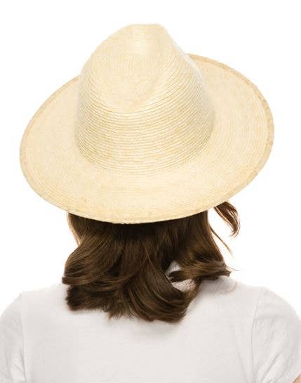 Love and Thyme - Wholesale Straw Hat - Women's - BEST SELLER! Hand Palm Leaf Western hat with Flat Brim3