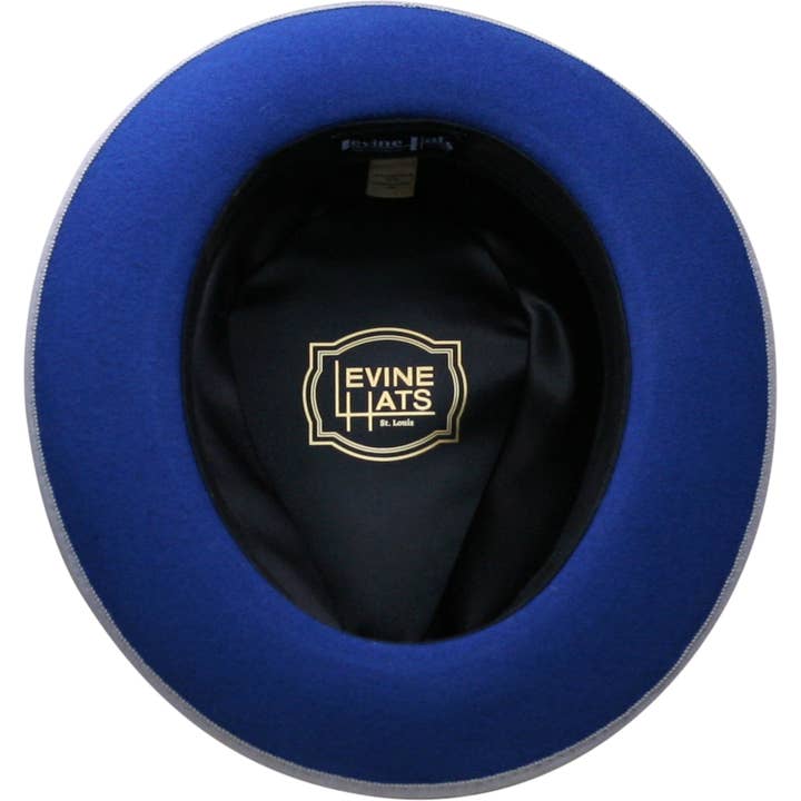 Levine Hat Company – wholesale Fedora - Herr – Naples Teardrop Classic Brim Ullfedora av Levine Hat Co.8
