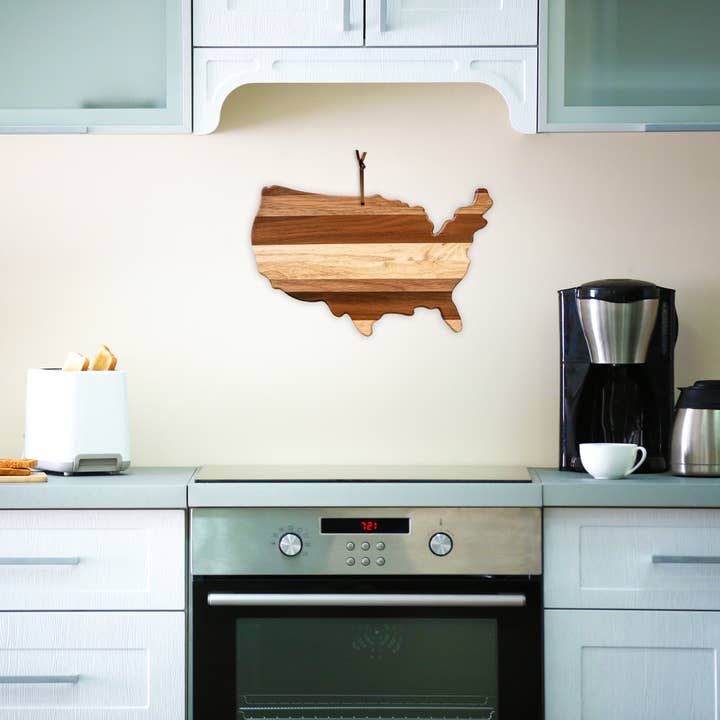 Totally Bamboo - Wholesale Cutting Board - Rock & Branch® Shiplap Series USA Serving Board2