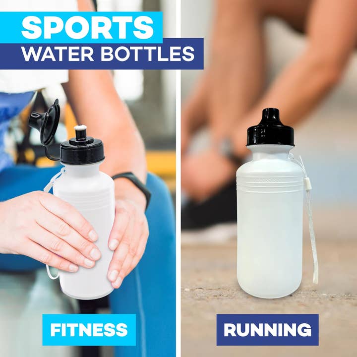 4E's Novelty - Wholesale Water Bottle - 4E's Novelty 22 Pack Sports Water Bottles Bulk7