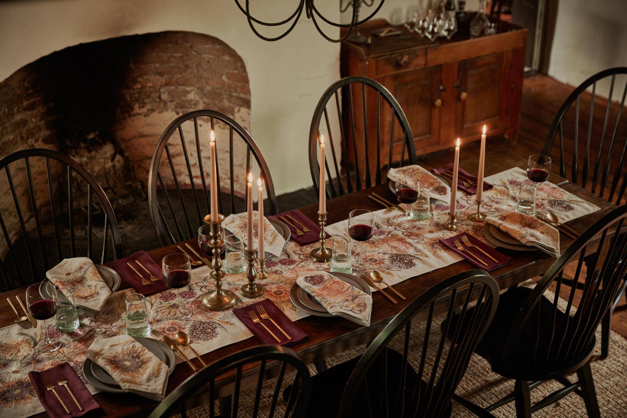 Coral & Tusk – wholesale Dinner & cloth napkin – Sunflower and Wheat Dinner Napkin5