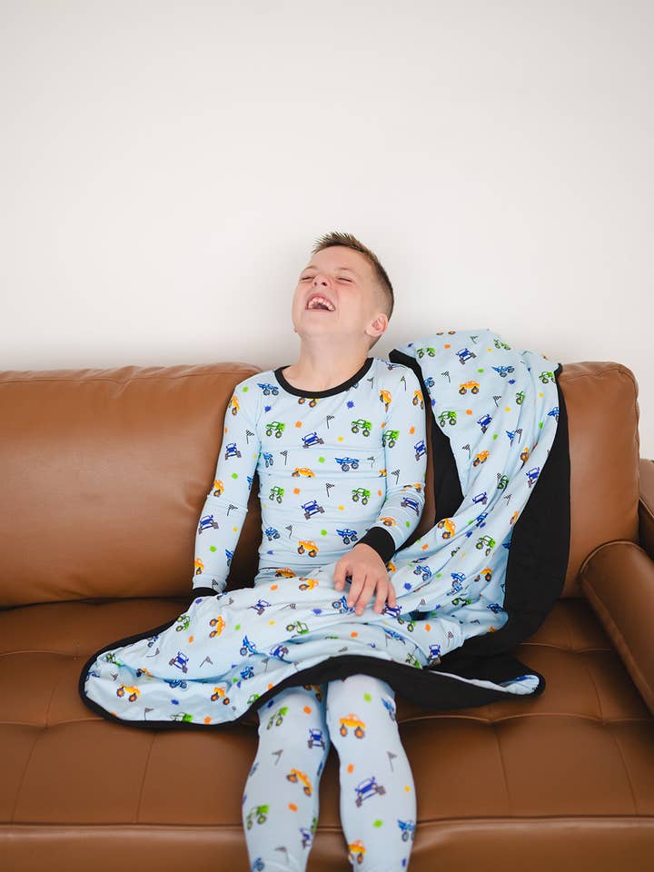 M & Wally - Wholesale Sleepwear Set - Kids - Monster Jammies Long Sleeve With Pants Pajamas