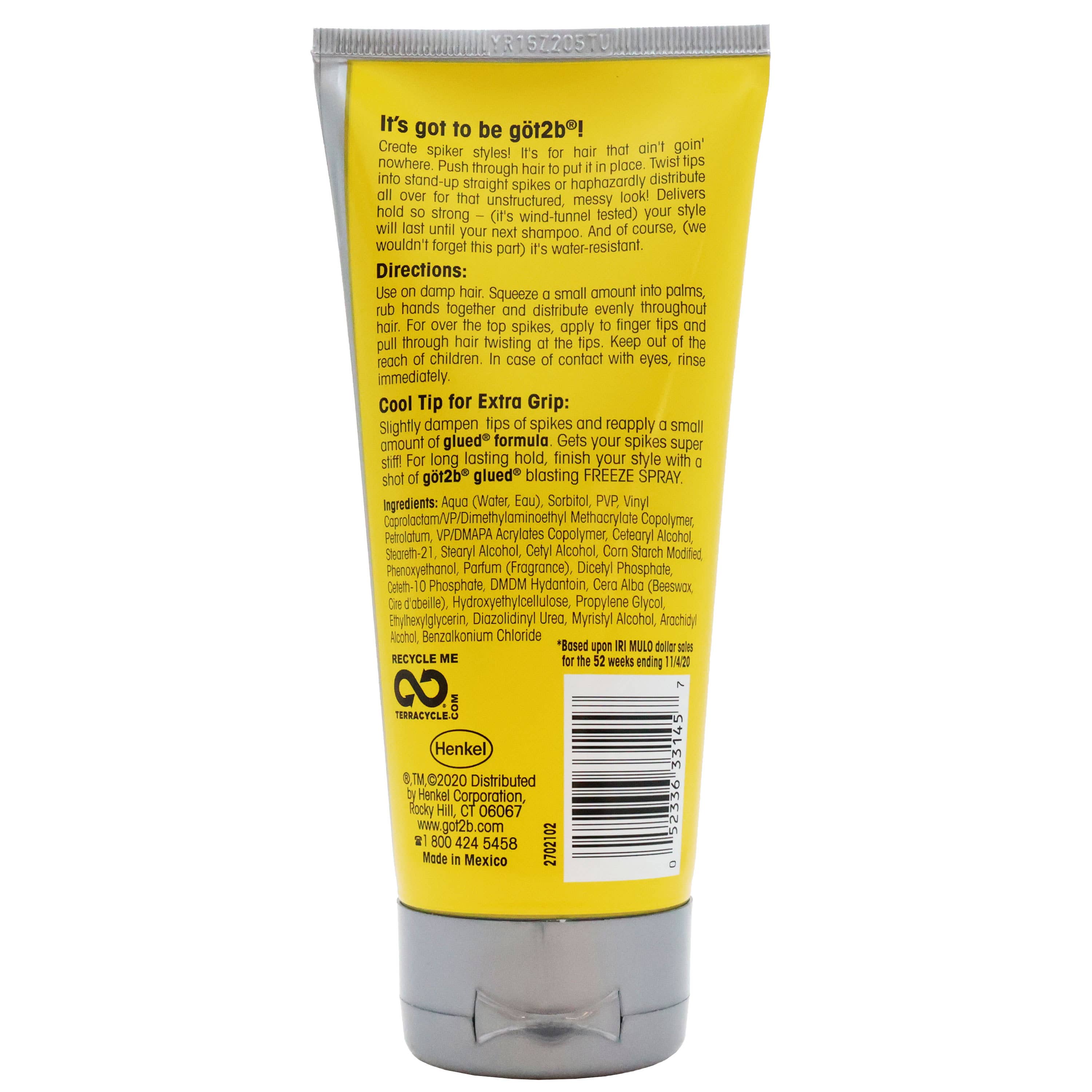 KT Supply - Wholesale Hair Styling Gel/Mousse - Got2b Glued Styling Spiking Glue 6 Oz.1