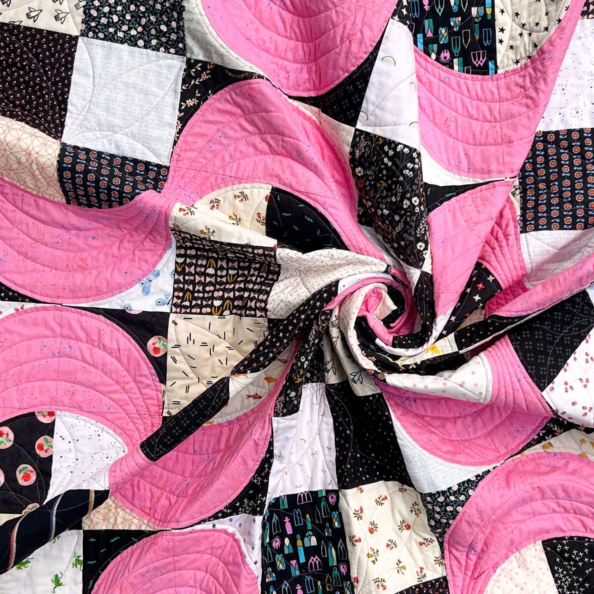 Megan Collins Quilt Design - Wholesale Craft Sewing Kit - Make Waves Quilt Pattern7