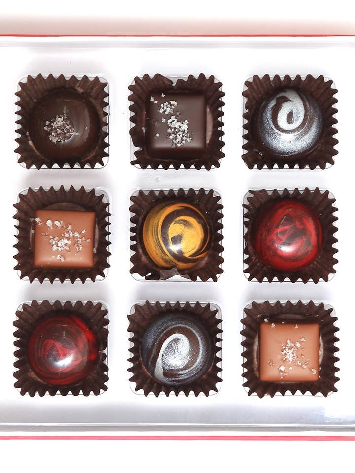 The Caramel Collection for wholesale by Zoe's Chocolate Co
