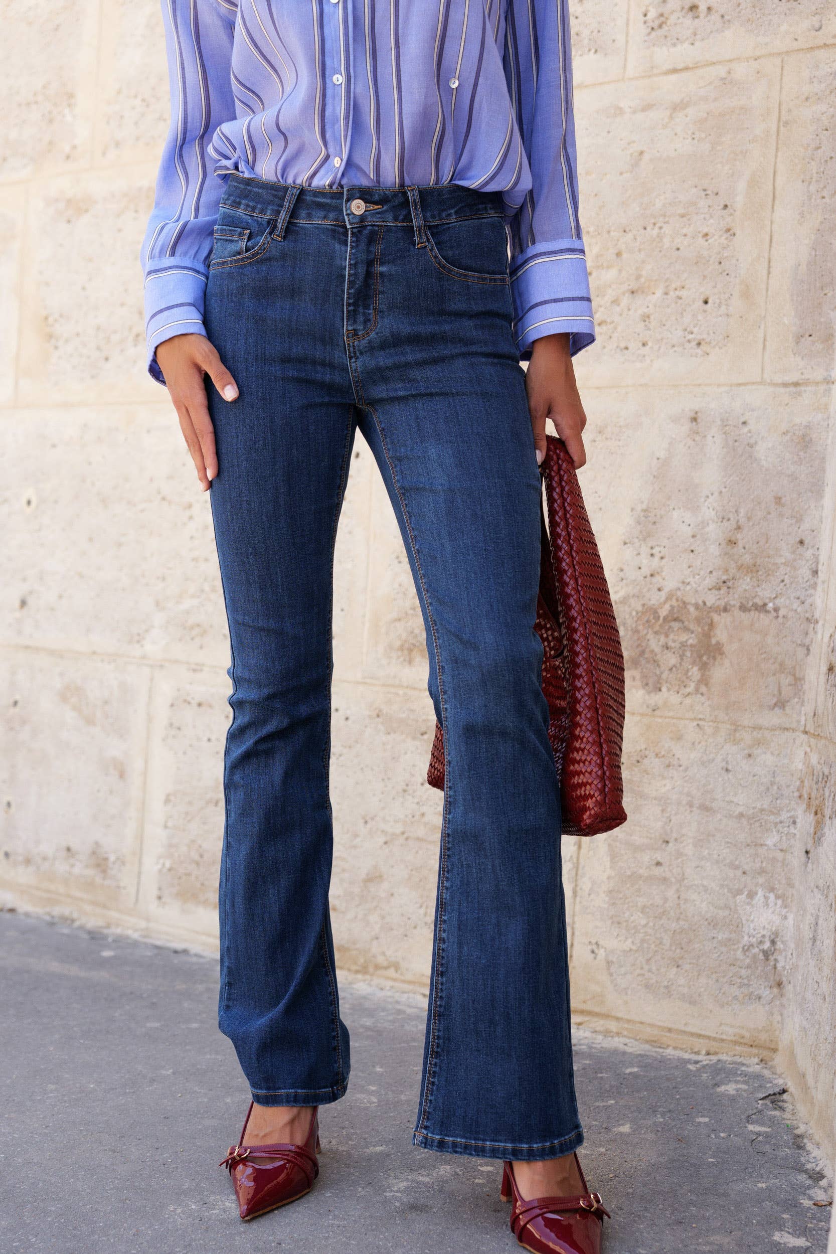 Oraije Paris - Wholesale Jeans - Women's - Emma flare Jeans10