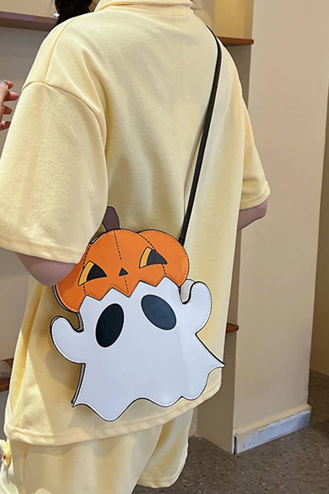 ❁はな❁ Wholesale Halloween Pumpkin Ghost Crossbody Bag ZK2093 for