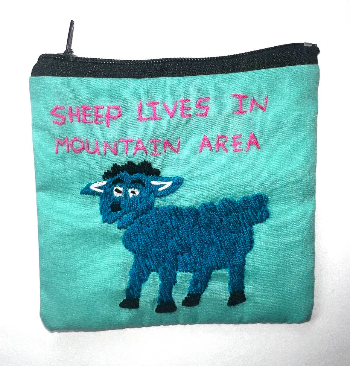 Wooven - Wholesale Pouch - Women's - "Chalee" Small Hand Embroidered Pouches by Hmong Youth in Laos18