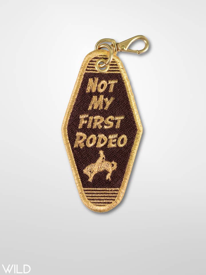Not My First Rodeo - Vintage Room Key for wholesale by Wild Threads