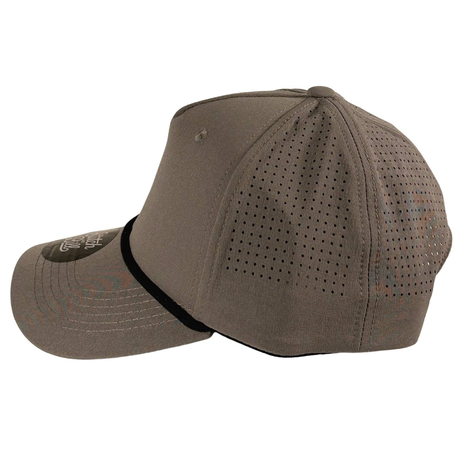 Stitch & Bill Hats - Wholesale Honkbalpet - Uniseks - Prestatie 5-Panel Touw Baseballpet Luchtstroom Heren Dames6