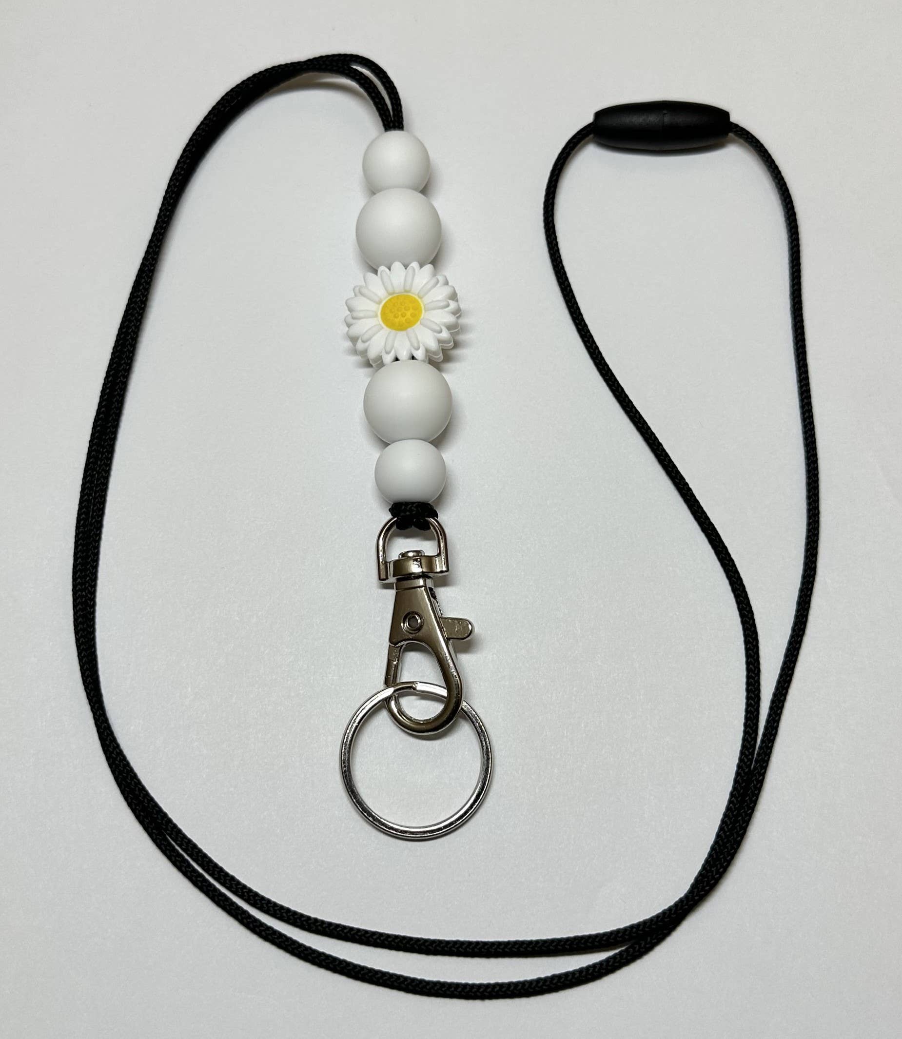 Kendra's Designs - Wholesale Lanyard - Women's - Daisy Flower Lanyard | Teacher Lanyard | ID Badge Holder0