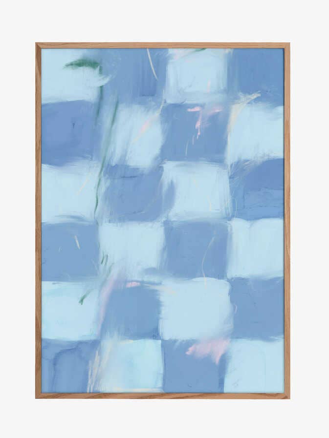 Blauer Schachbretttraum für den Großhandel von Pictufy Wholesale