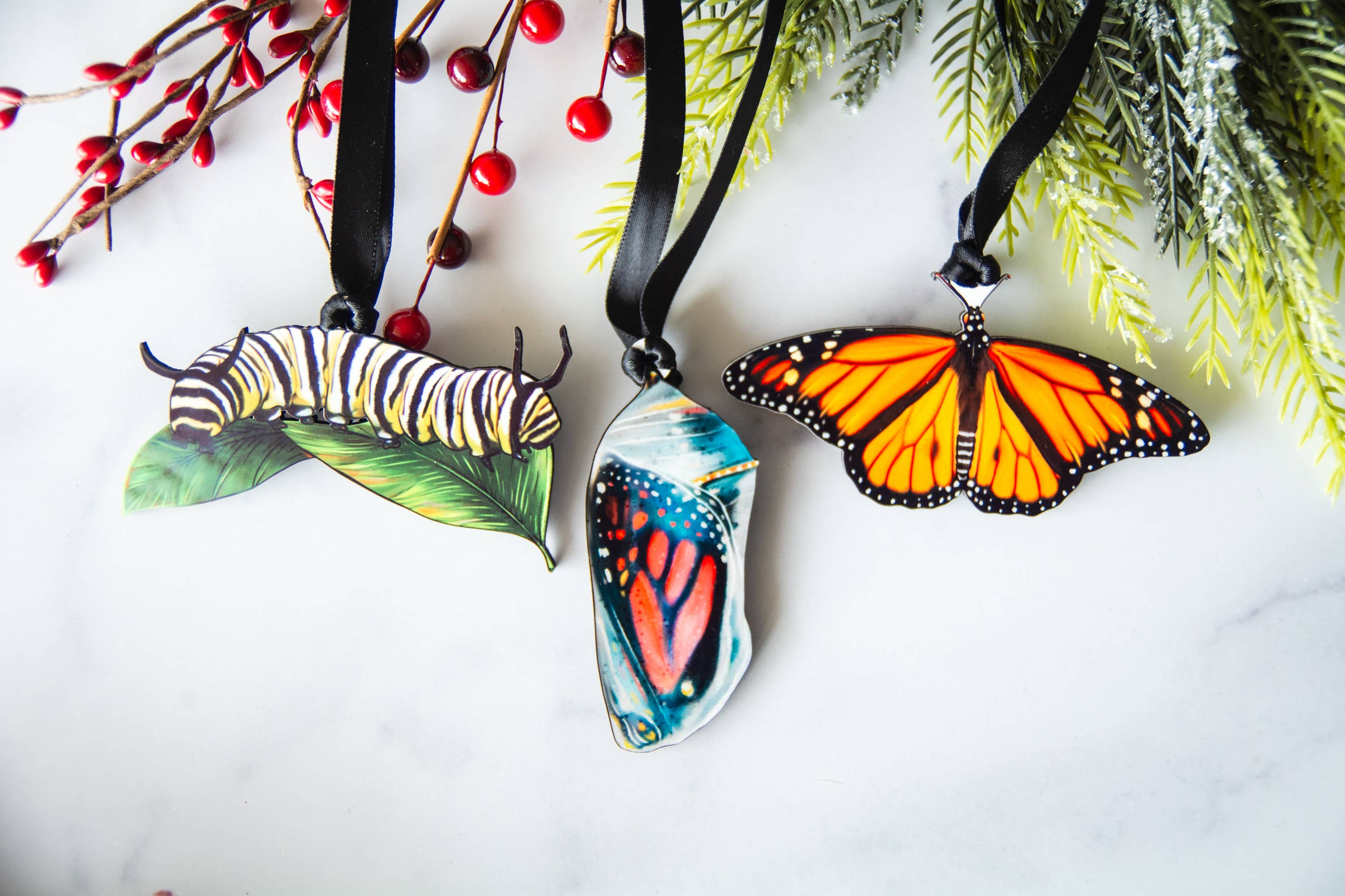 The Slug And Kraken - Wholesale Ornament - Monarch Butterfly Ornament Collection1