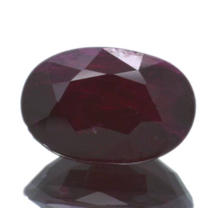 2,57 ct Ruby Oval Slipning för wholesale av Naturjoya