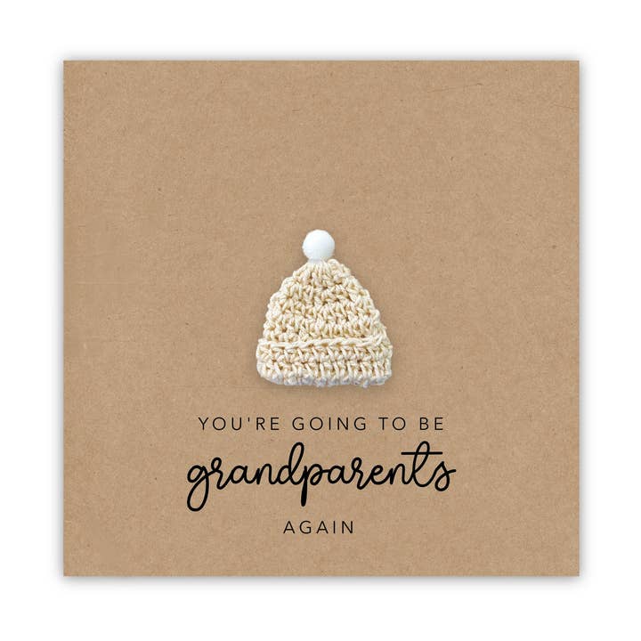 You're going to be a Grandparents card again Grandad Grandma for wholesale by Fifi's Handcrafted