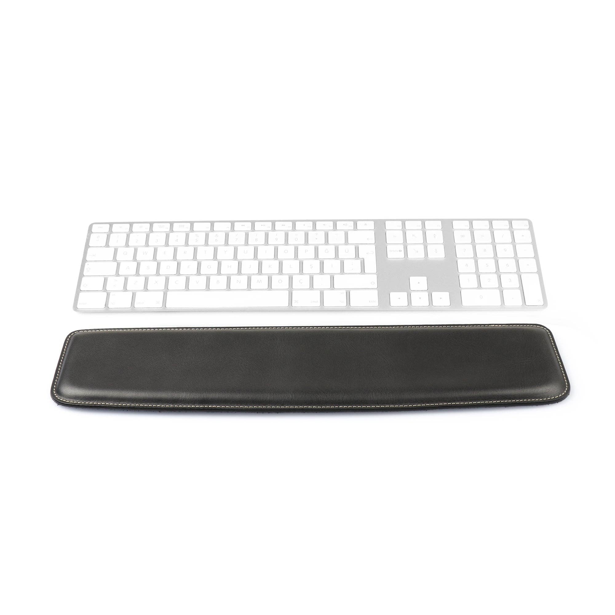 Londo - Vente Clavier - Londo Tapis de Clavier - Support Ergonomique en Cuir Véritable de Qualité Supérieure pour un Confort de Frappe au Travail et à la Maison31