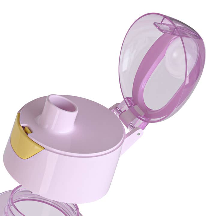 Children's Water Bottle 450ml - Replacement Lid Purple for wholesale by BEARFOOT
