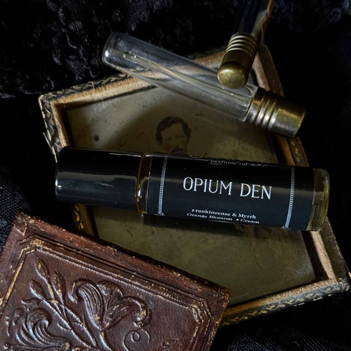 Seance - Wholesale Roll-on fragrance - Opium Den (frankincense & orange blossom)7