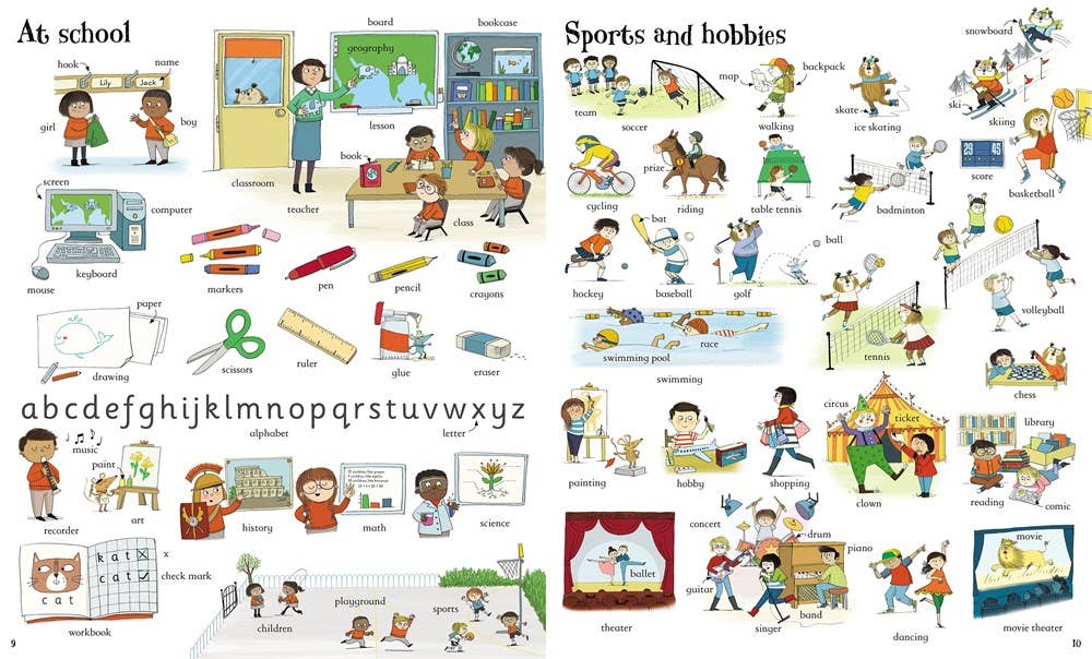 HarperCollins - Wholesale Baby & Toddler Book (0-2) - Big Book Of Words : Usborne1