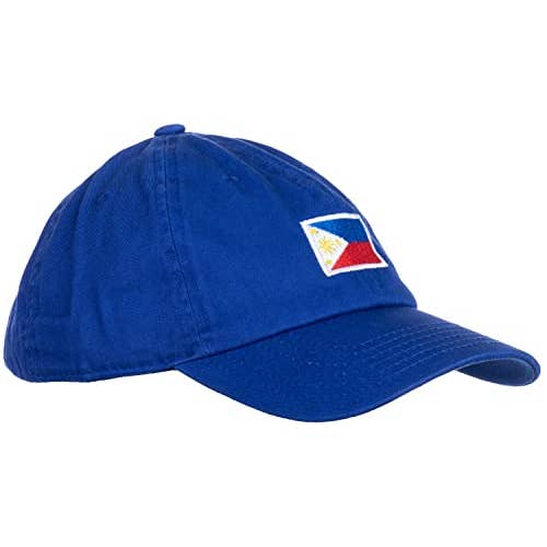 Royal Philippines National Pride Flag Baseball Dad Hat for wholesale on Faire5
