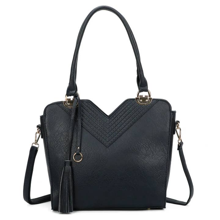 Superbia - Wholesale Tote Bag - Women's - Superbia Large Front Laser Cut Tassel A4 Tote Bag +Dust Bag3