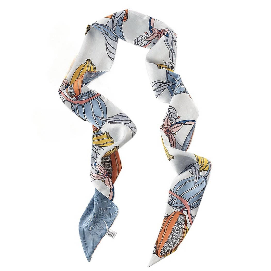 Funkyrel® Atzbranding Limited - Wholesale Scarf - Women's - Scarvii - Colorful Print Neck Scarf - British & Classic4