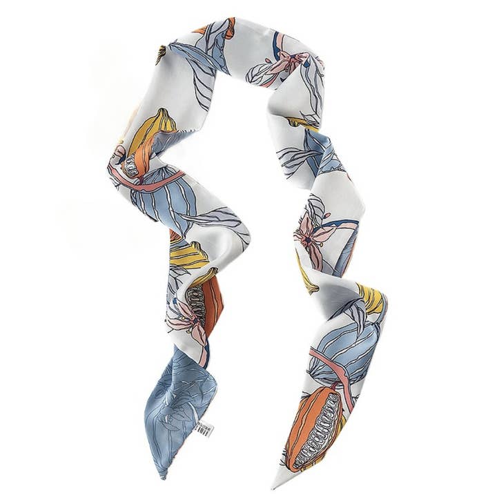Funkyrel® Atzbranding Limited - Wholesale Scarf - Women's - Scarvii - Colorful Print Neck Scarf - British & Classic4